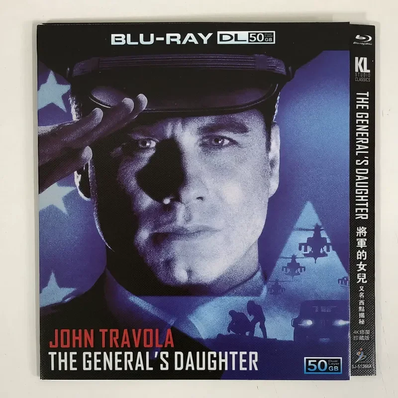 Classic old movie The Generals Daughter collector's edition Mandarin dubbing plus original audio BD Blu-ray disc
Classic old movie The Generals Daughter collector's edition Mandarin dubbing plus original audio BD Blu-ray disc