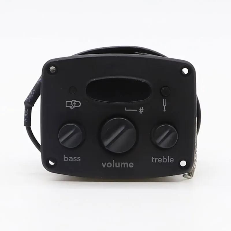 Guitar Pickup Fishman Isys+ II Bass Treble 2 Bands EQ Tuner Volume Preamp Equalizer New Version for Acoustic Classical Guitars
Guitar Pickup Fishman Isys+ II Bass Treble 2 Bands EQ Tuner Volume Preamp Equalizer New Version for Acoustic Classical Guitars