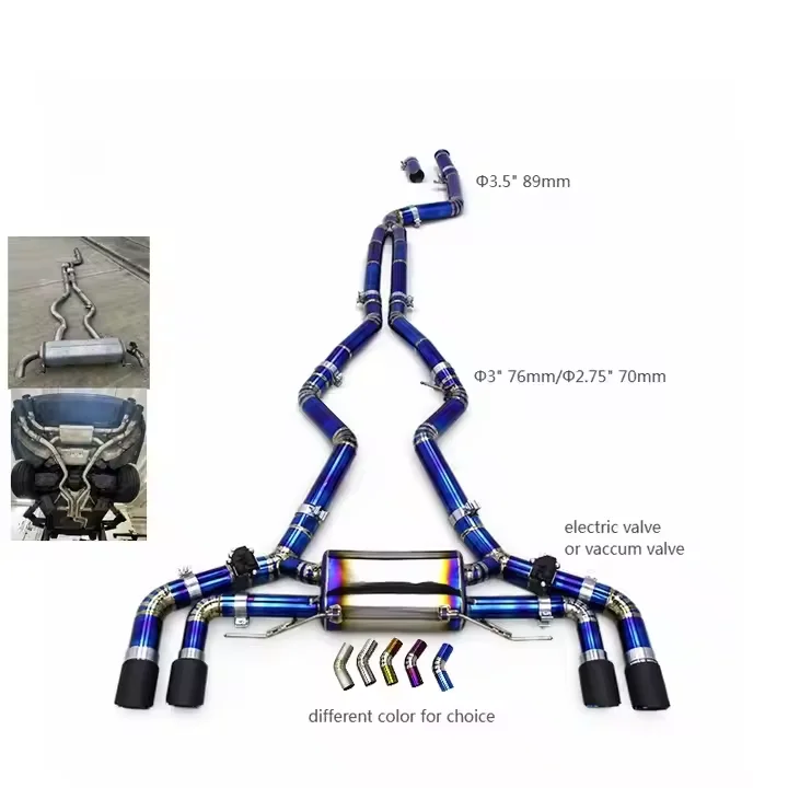Yooking Valvetronic Exhaust System For BMW M340/M340i /M440/M440i G20/G22 3.0T 2019+ Titanium Exhasut Pipes
Yooking Valvetronic Exhaust System For BMW M340/M340i /M440/M440i G20/G22 3.0T 2019+ Titanium Exhasut Pipes