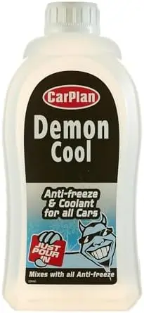 CarPlan Demon Cool 34 fl Oz (1L) – Long-Lasting Anti-Freeze & Coolant for All Vehicles
CarPlan Demon Cool 34 fl Oz (1L) – Long-Lasting Anti-Freeze & Coolant for All Vehicles