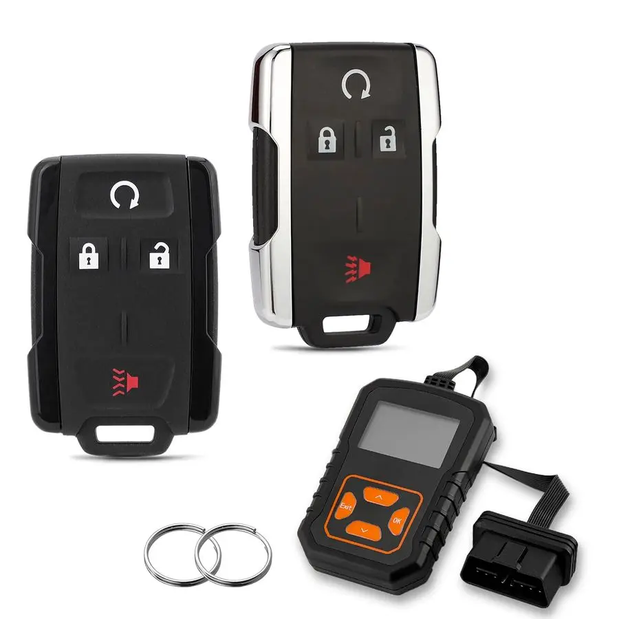 Сменный дистанционный брелок с инструментом OBD DIY для GMC Sierra Chevy Silverado 1500 2500 3500 20142020 GMC Canyon Chevrolet Colorad
Сменный дистанционный брелок с инструментом OBD DIY для GMC Sierra Chevy Silverado 1500 2500 3500 20142020 GMC Canyon Chevrolet Colorad