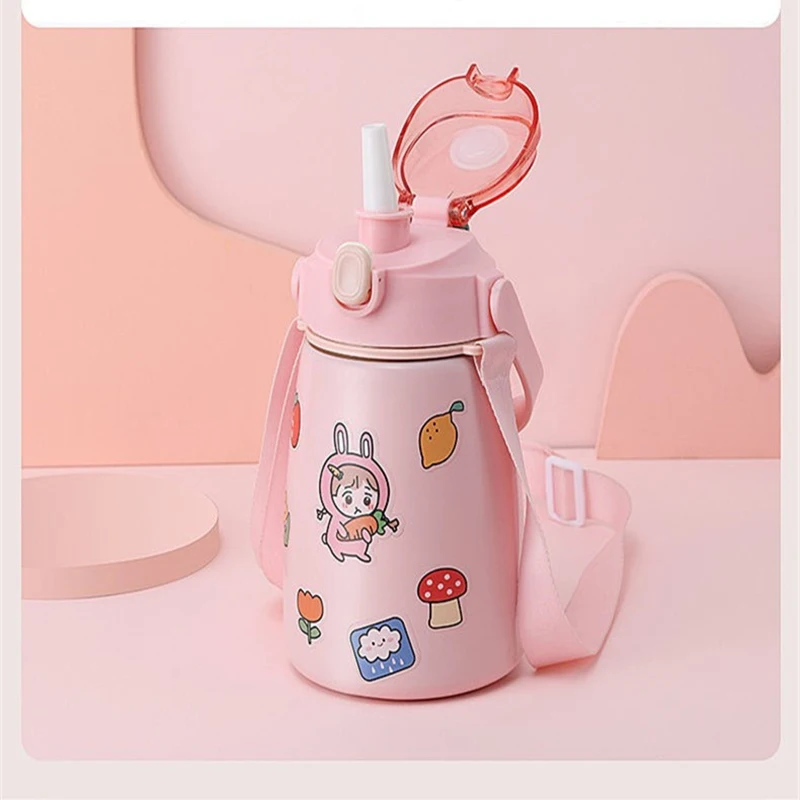 Double Wall Sport Bottles Food Grade 304 Inner Stainless Steel Vacuum Kids Water Bottle With Rope
Double Wall Sport Bottles Food Grade 304 Inner Stainless Steel Vacuum Kids Water Bottle With Rope