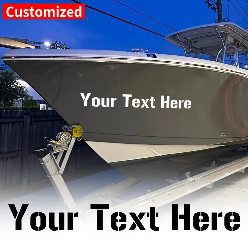 2 шт. наклейки на лодку, водонепроницаемые для яхт, моторных лодок, каяков, автомобилей, самоклеящиеся модифицированные виниловые наклейки, персонализированные
2 шт. наклейки на лодку, водонепроницаемые для яхт, моторных лодок, каяков, автомобилей, самоклеящиеся модифицированные виниловые наклейки, персонализированные