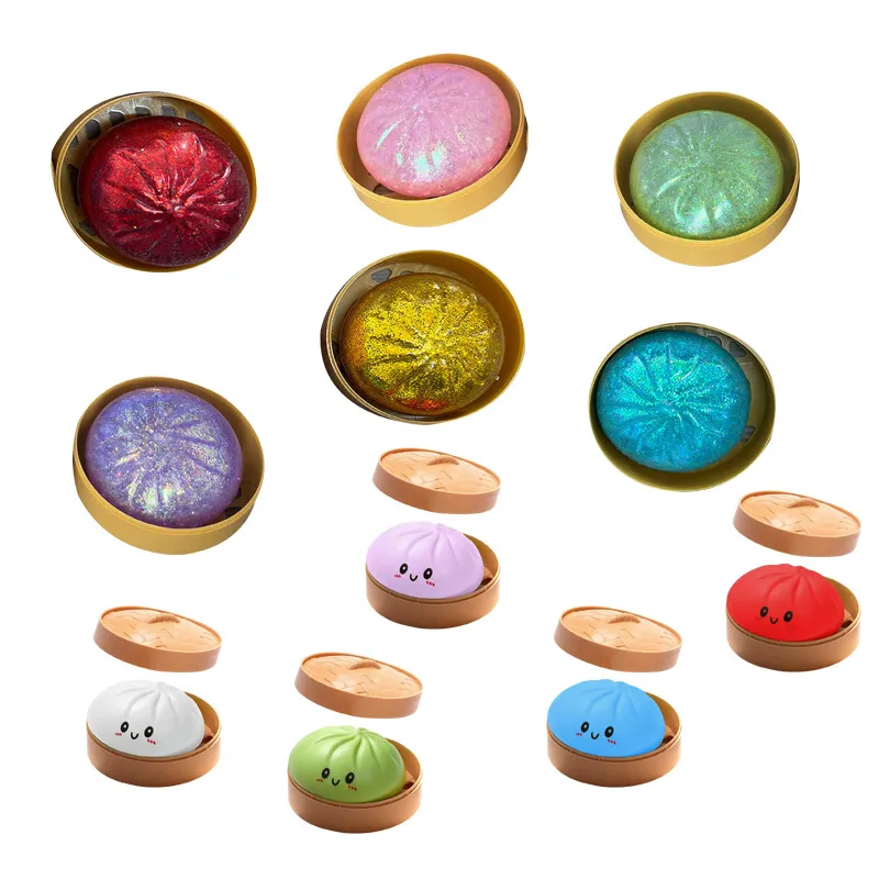 Colorful Simulated Dumpling Squishy Relaxing Relieve Anxiety Antistress Enhance Happiness Rebound Squeeze Reliever Toy
Colorful Simulated Dumpling Squishy Relaxing Relieve Anxiety Antistress Enhance Happiness Rebound Squeeze Reliever Toy