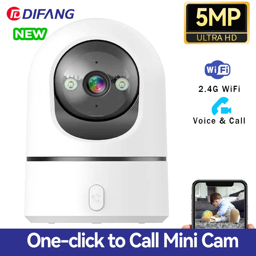 5-мегапиксельная Wi-Fi камера, двусторонний видеовызов, радионяня, 5-кратный зум, цветное ночное видение, видеонаблюдение для домашних животных, защитная домашняя камера
5-мегапиксельная Wi-Fi камера, двусторонний видеовызов, радионяня, 5-кратный зум, цветное ночное видение, видеонаблюдение для домашних животных, защитная домашняя камера