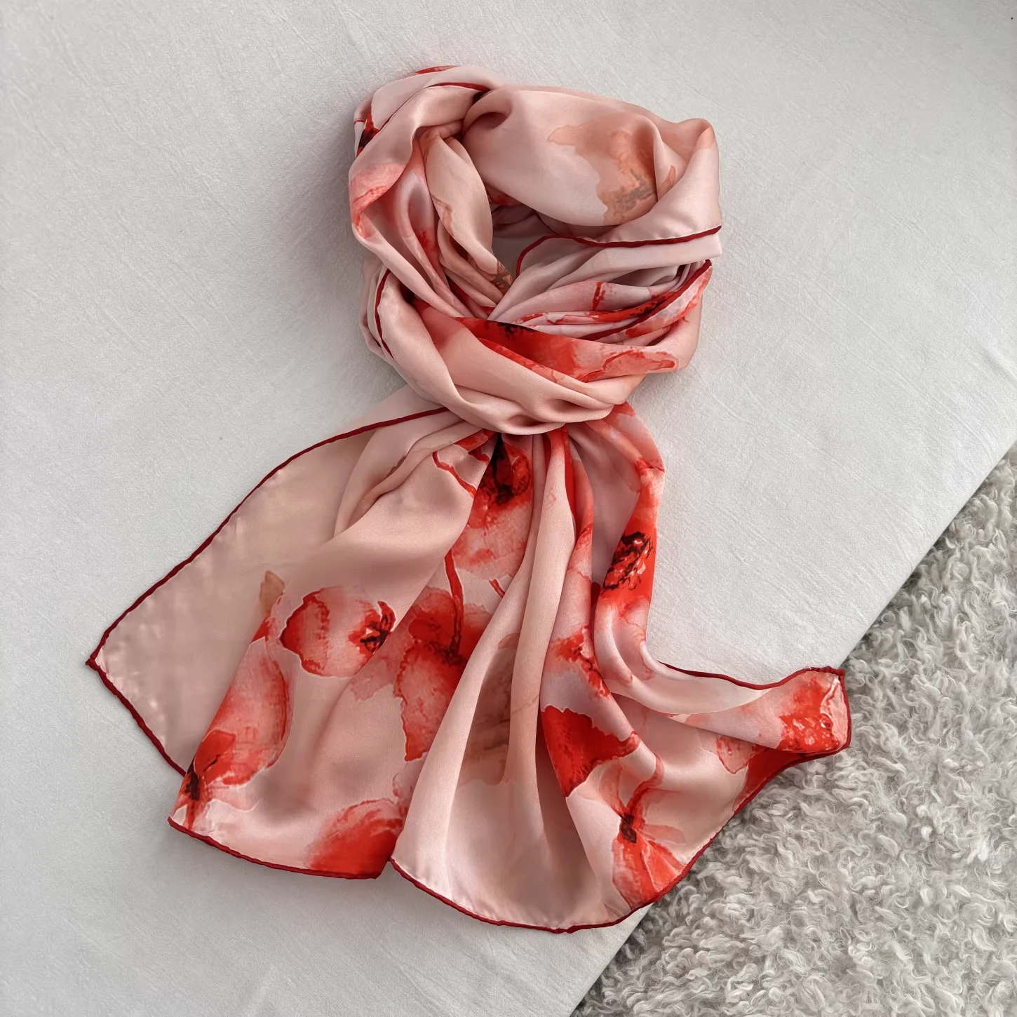 100% Silk Neck Scarves for Women Spring Summer Chinese Style Elegant Floral Print Scarf Womens headscarves Hijab Shawl
100% Silk Neck Scarves for Women Spring Summer Chinese Style Elegant Floral Print Scarf Womens headscarves Hijab Shawl