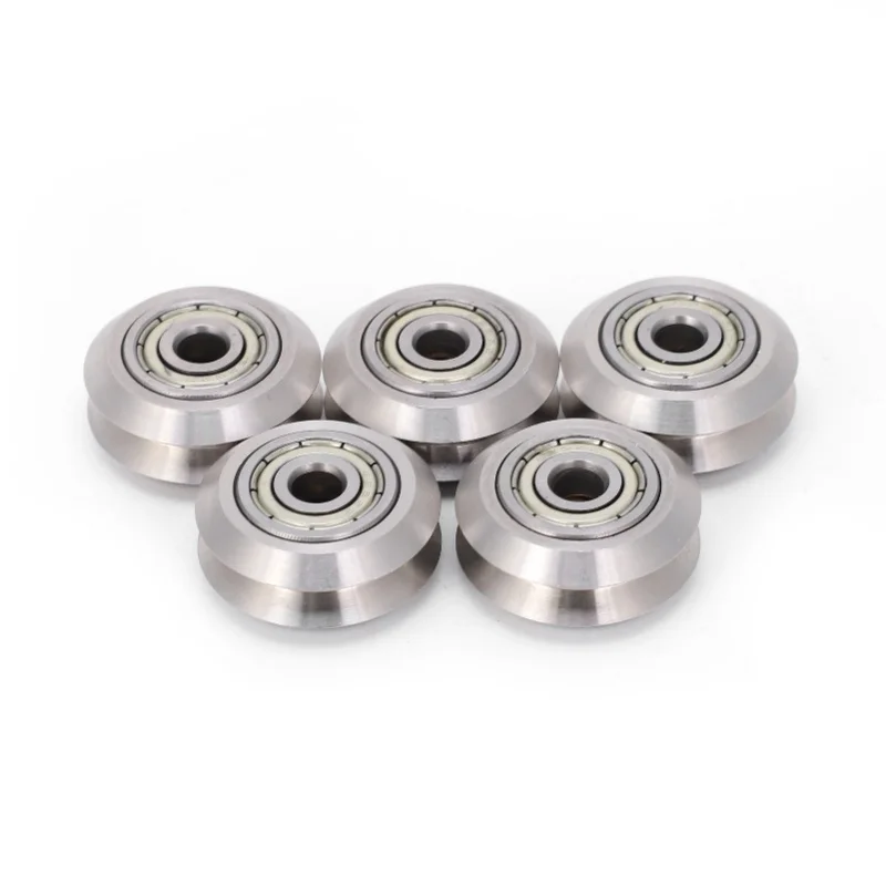 5Pcs VType Wheel Stainless Steel 3D Printer Parts Accessories For Openbuilds 5mm Inner Hole
5Pcs VType Wheel Stainless Steel 3D Printer Parts Accessories For Openbuilds 5mm Inner Hole