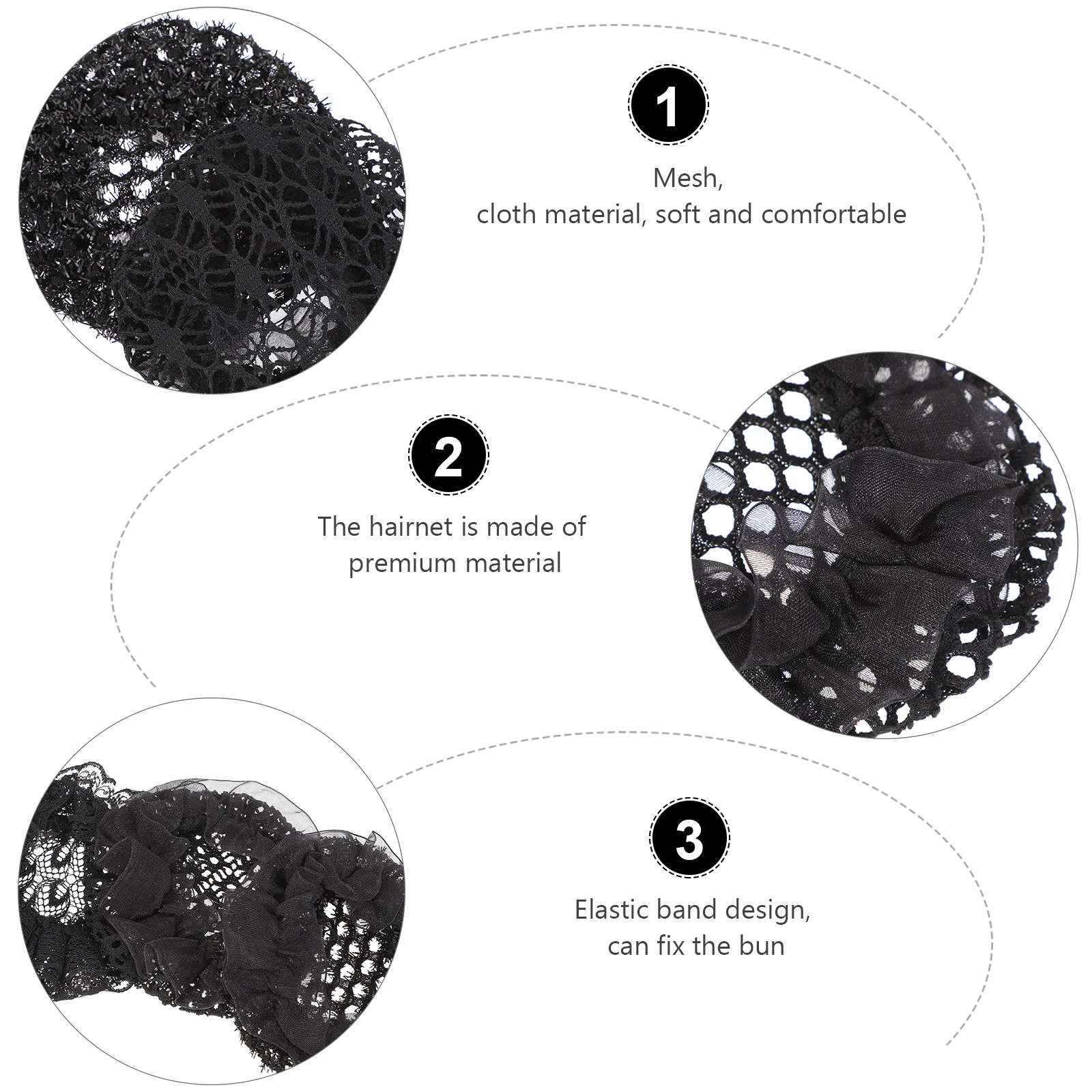 8Pcs Comfortable Elastic Hairnets Women Snood For Elegant Hair Buns And Professional Performances Accessories
8Pcs Comfortable Elastic Hairnets Women Snood For Elegant Hair Buns And Professional Performances Accessories