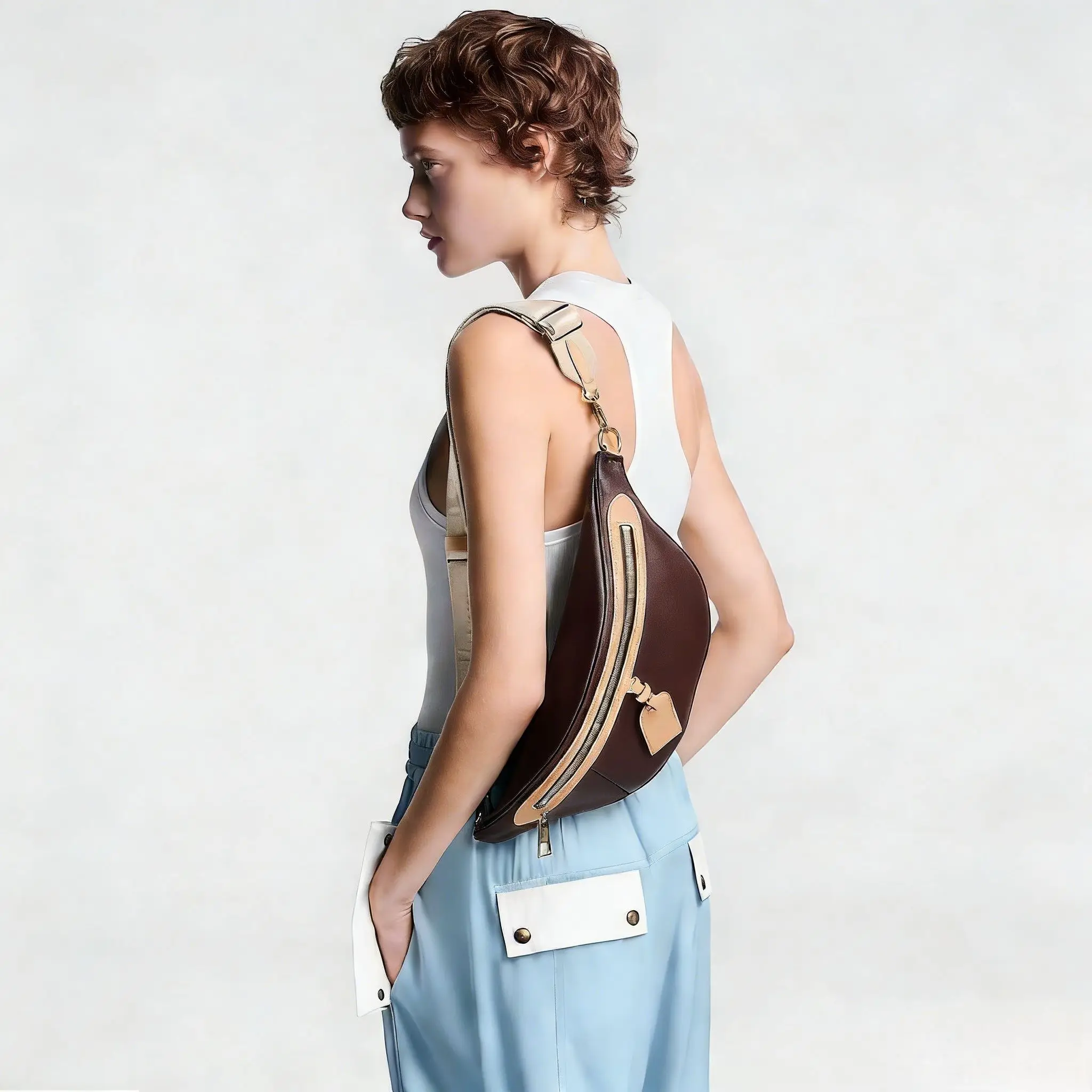 Fashion Women's Chest Bag High Quality Elegant Crossbody Bag High Quality Casual Versatile Shoulder Bag Designer Luxury Handbags
Fashion Women's Chest Bag High Quality Elegant Crossbody Bag High Quality Casual Versatile Shoulder Bag Designer Luxury Handbags