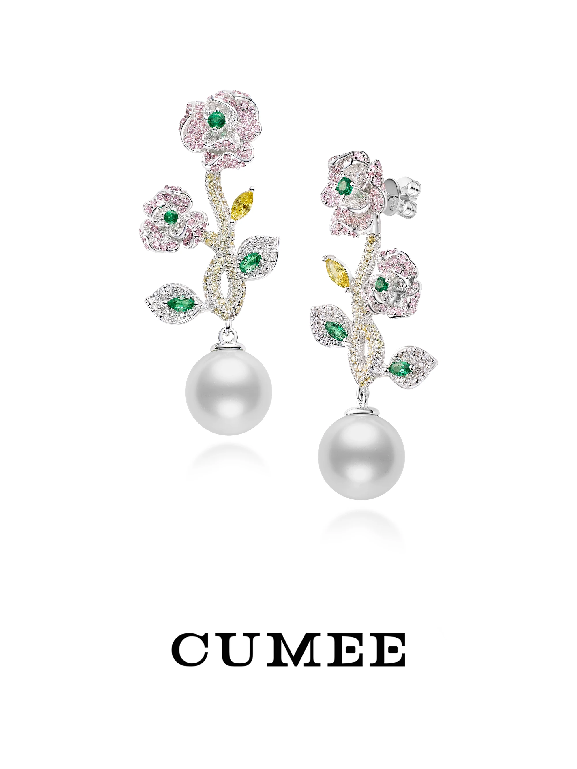Женские серьги-капли Cumee изысканного цветочного искусственного жемчуга с драгоценными камнями в лаборатории, серебро 925, позолота
Женские серьги-капли Cumee изысканного цветочного искусственного жемчуга с драгоценными камнями в лаборатории, серебро 925, позолота