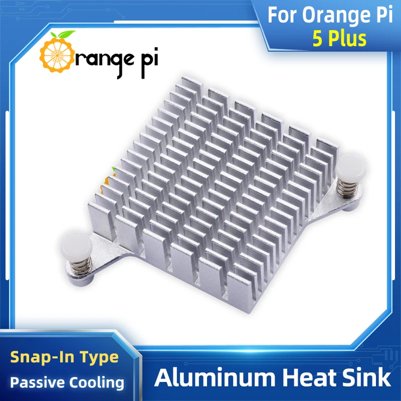 Orange Pi 5 Plus Aluminium Heatsink Snap-in Type Passive Cooling Fin Radiator for OPI 5 Plus
Orange Pi 5 Plus Aluminium Heatsink Snap-in Type Passive Cooling Fin Radiator for OPI 5 Plus