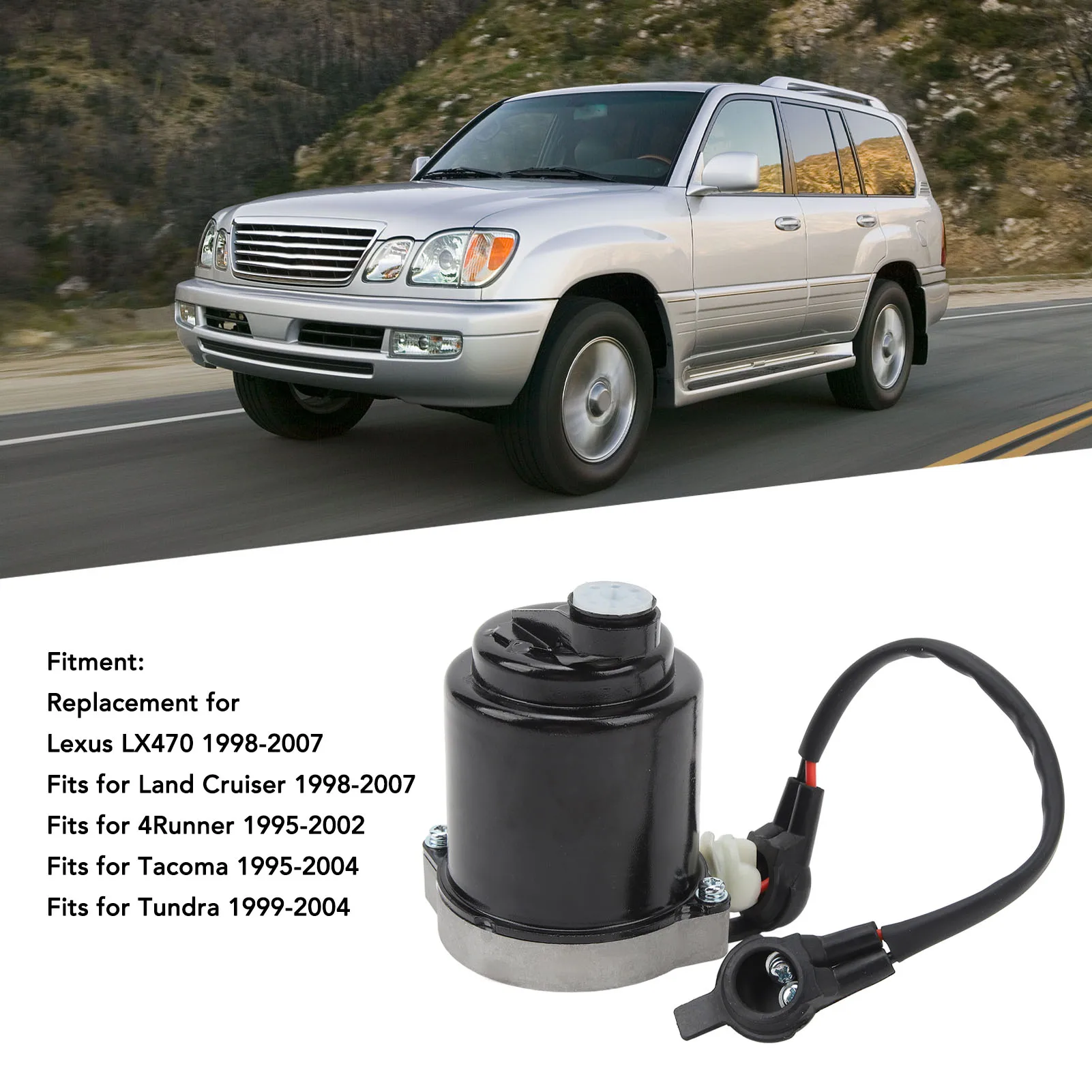 ABS Brake Booster Pump Motor 47960 60010 Replacement for Land Cruiser 4Runner Tacoma Tundra
ABS Brake Booster Pump Motor 47960 60010 Replacement for Land Cruiser 4Runner Tacoma Tundra