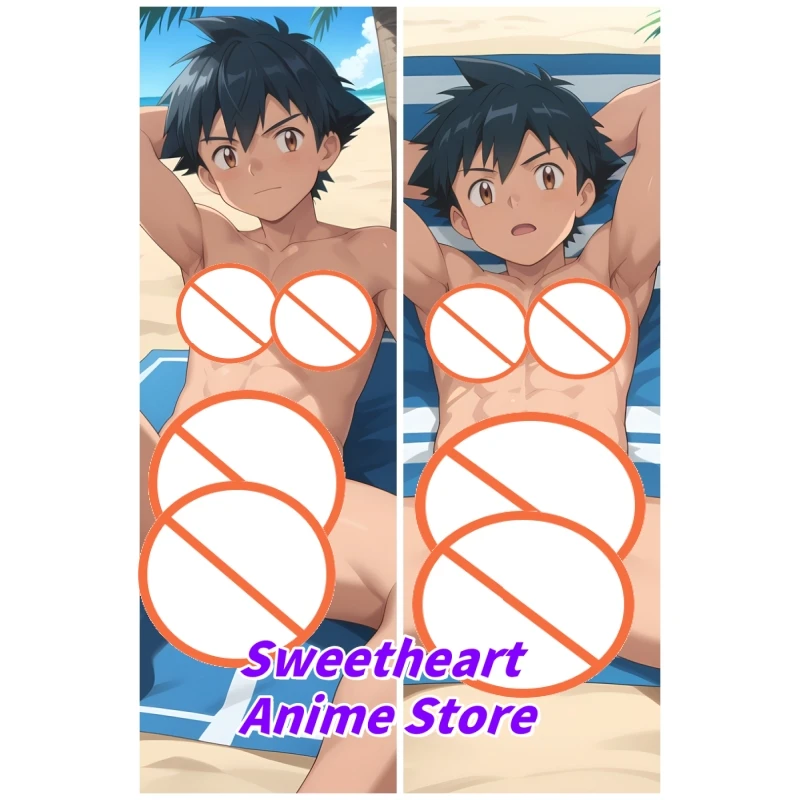 Dakimakura Anime Pillow Case Ash Ketchum Double-sided Print Of Life-size Body Pillowcase Gifts
Dakimakura Anime Pillow Case Ash Ketchum Double-sided Print Of Life-size Body Pillowcase Gifts