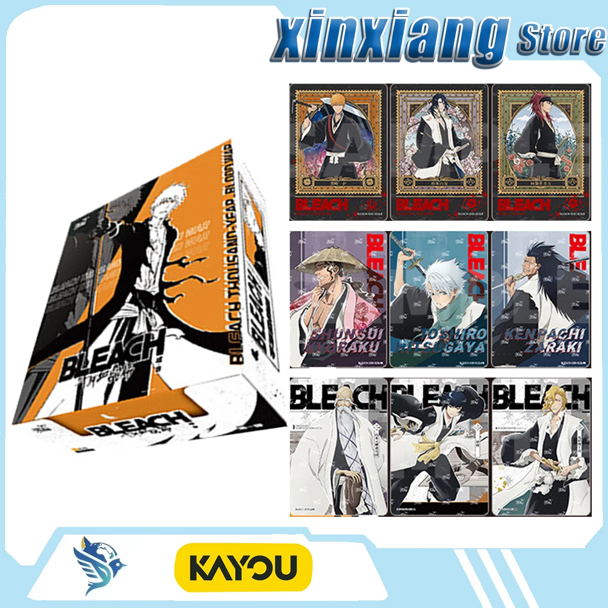 KAYOU Death God BLEACH - Realm Collection Cards Cartoon Characters In Anime And Manga Cold And Passionate Japanese Aesthetics
KAYOU Death God BLEACH - Realm Collection Cards Cartoon Characters In Anime And Manga Cold And Passionate Japanese Aesthetics