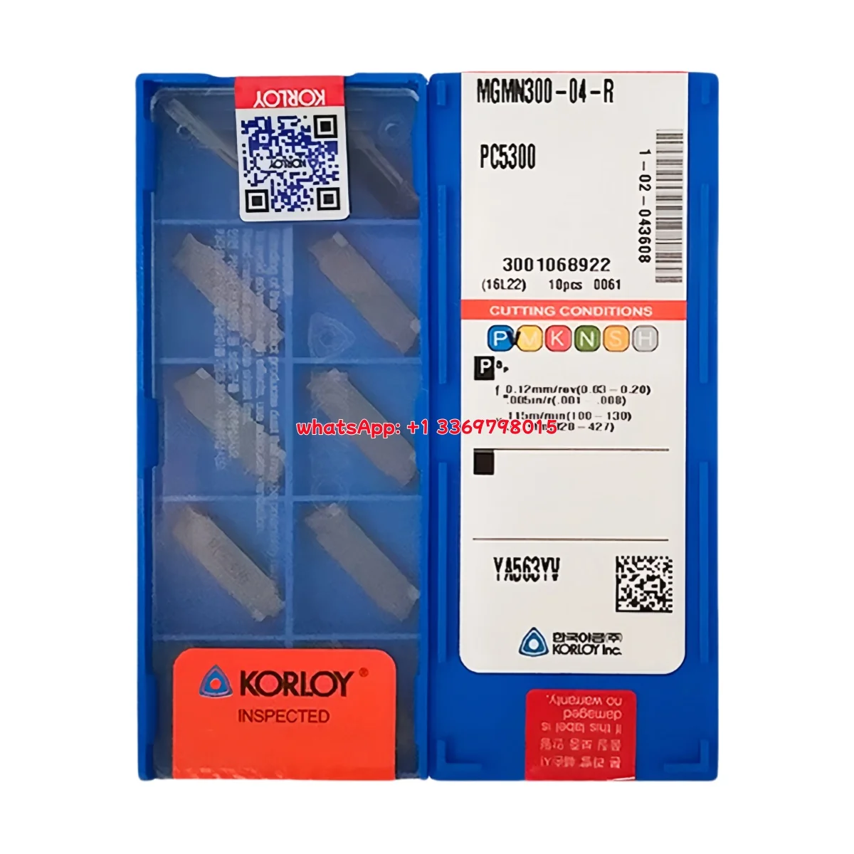 100% Original MGMN MGMN300 -02 04 -L M R PC5300 PC8110 X343 NC5300 NC3030 PC9030 Groove Insert
100% Original MGMN MGMN300 -02 04 -L M R PC5300 PC8110 X343 NC5300 NC3030 PC9030 Groove Insert