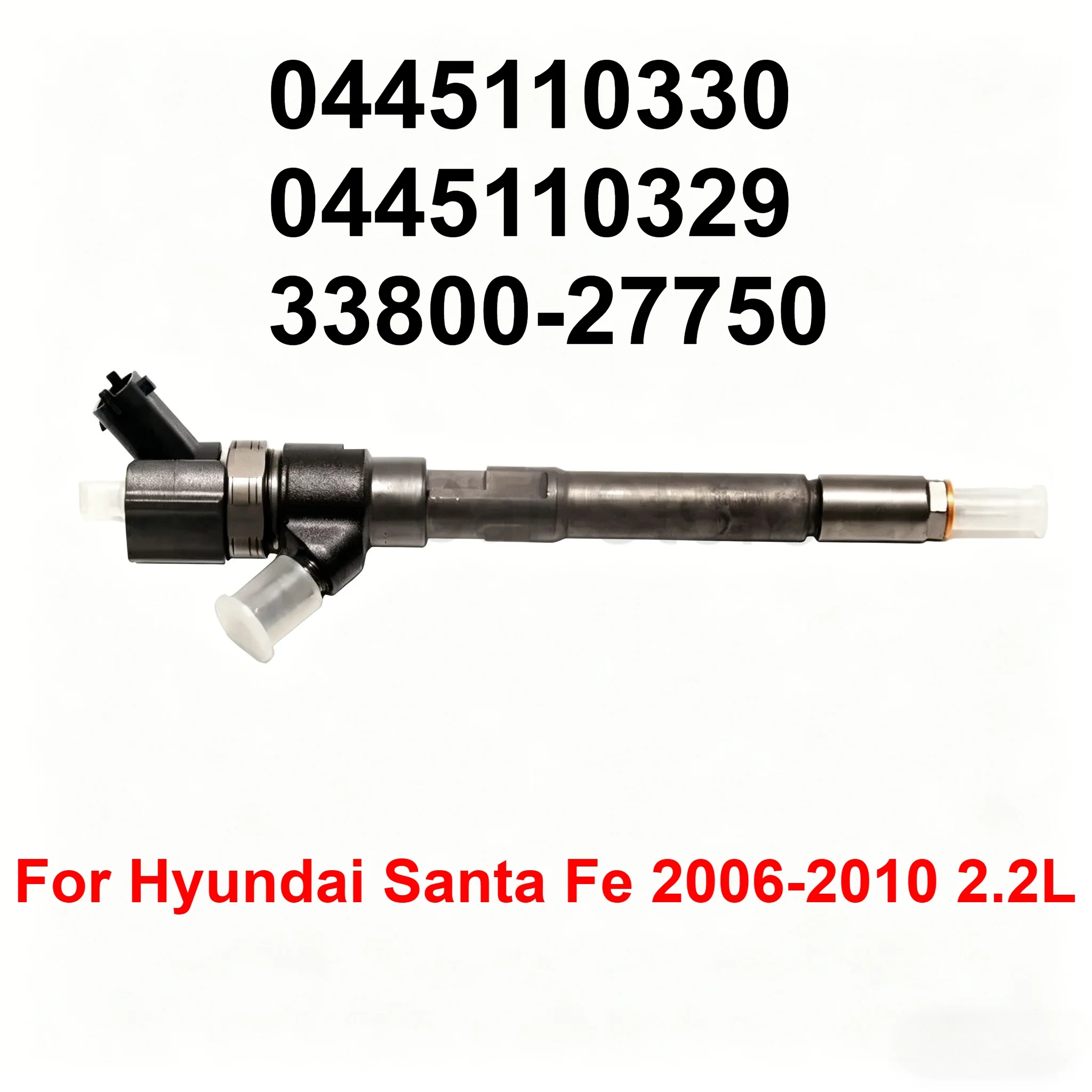 0445110330 New Diesel Fuel Injector With Calibration Code for Hyundai Santa Fe 2.2 2006-2010 0445110329 33800-27750
0445110330 New Diesel Fuel Injector With Calibration Code for Hyundai Santa Fe 2.2 2006-2010 0445110329 33800-27750