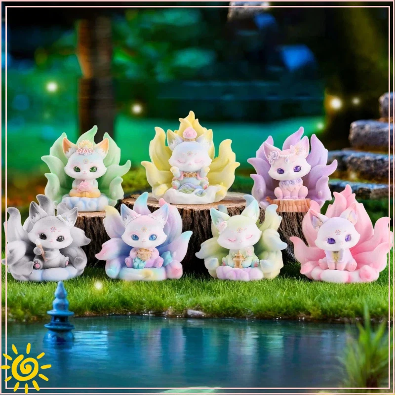 Eastern Poetic Pictures Nine-Tailed Fox Theme Dolls - Glow-In-The-Dark Blind Box For Desktop Decoration Birthday Gift Collection
Eastern Poetic Pictures Nine-Tailed Fox Theme Dolls - Glow-In-The-Dark Blind Box For Desktop Decoration Birthday Gift Collection