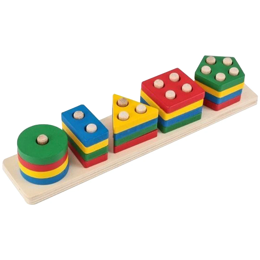 Montessori Shape Sorter 1 Set Wooden Colorful Geometry Kids Learning Toys Toddler Educational Shape Recognition Fine Motor
Montessori Shape Sorter 1 Set Wooden Colorful Geometry Kids Learning Toys Toddler Educational Shape Recognition Fine Motor