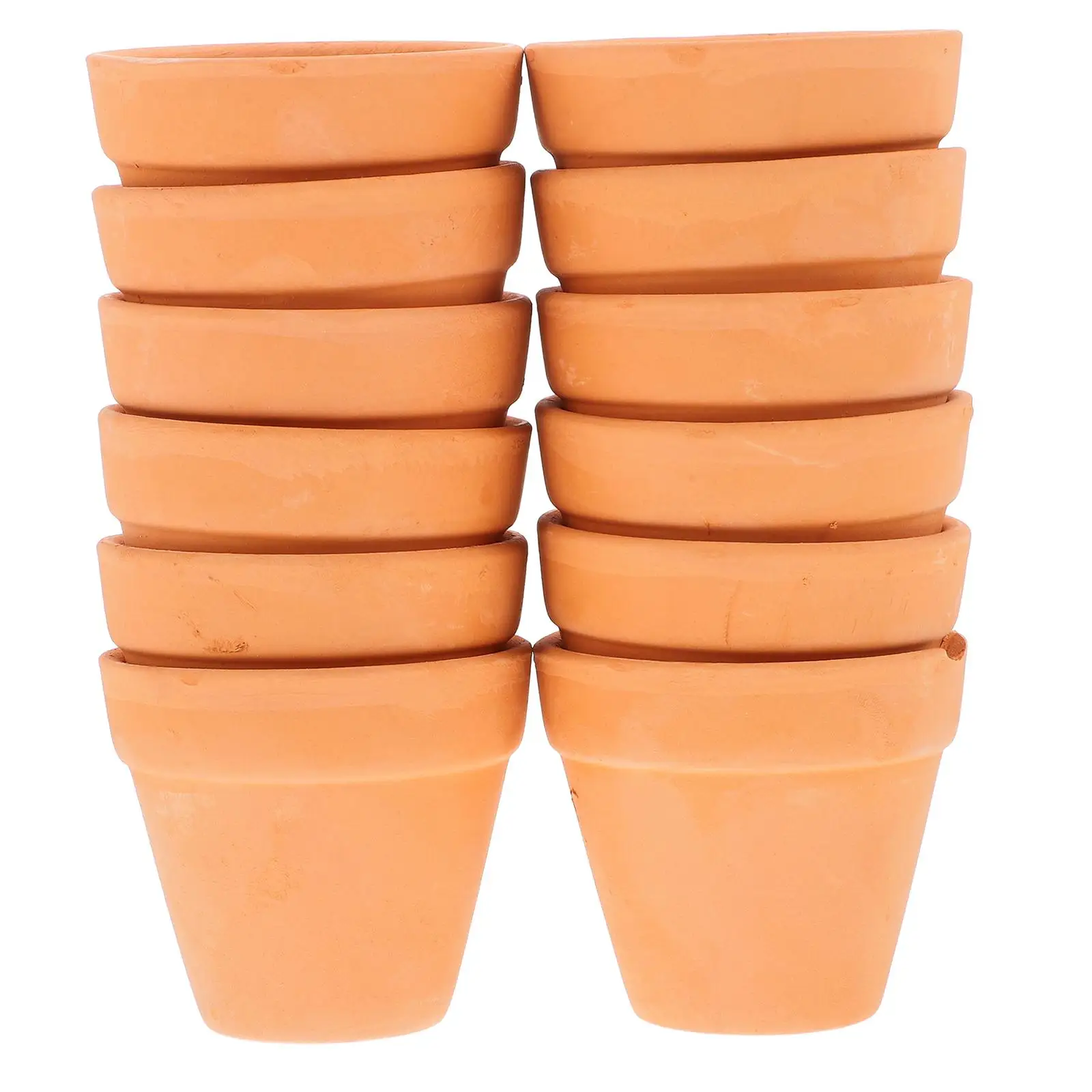 12 Pcs Mini Terracotta Pots Succulent Clay Plants Flower with Drainage Hole Basin For Orange
12 Pcs Mini Terracotta Pots Succulent Clay Plants Flower with Drainage Hole Basin For Orange