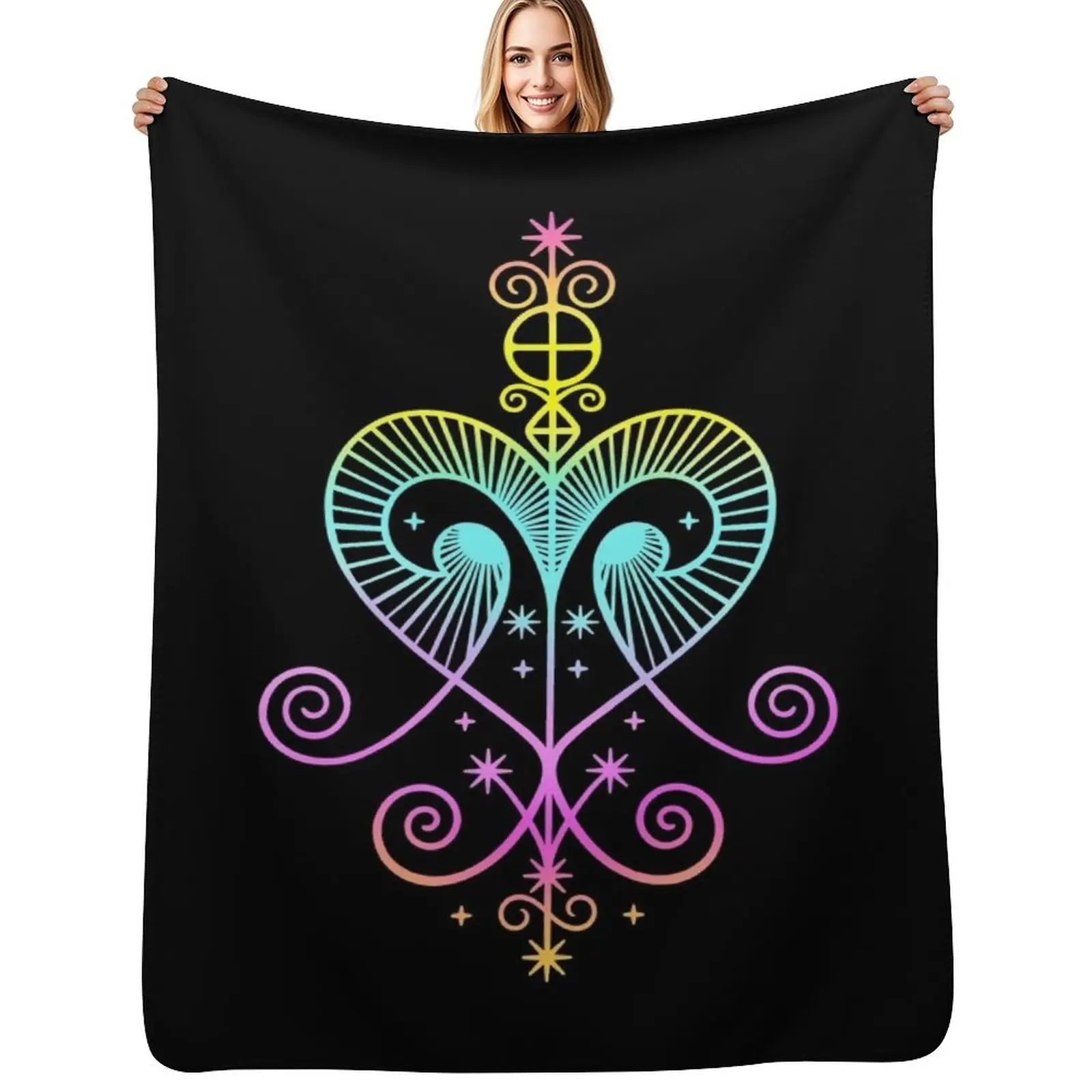 Erzulie Freda veve Loa Voodoo Throw Blanket Soft Warm Blanket Gift for Men Women Adults
Erzulie Freda veve Loa Voodoo Throw Blanket Soft Warm Blanket Gift for Men Women Adults