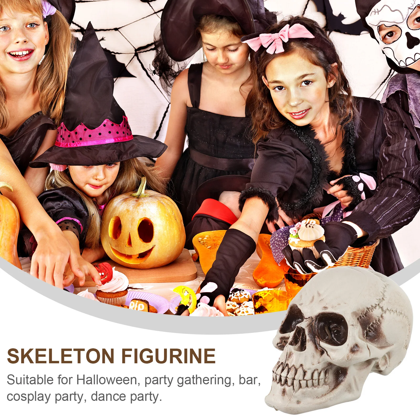Halloween Skull Decor Realistic Plastic Skull Head Haunted House Party Supplies Human Heads Halloween Decor
Halloween Skull Decor Realistic Plastic Skull Head Haunted House Party Supplies Human Heads Halloween Decor