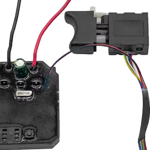 2106 Brushless Motor Control Board With Switch For Dayi 21V Electric Wrench Drill Repair Replacement Power Tool Accessory
2106 Brushless Motor Control Board With Switch For Dayi 21V Electric Wrench Drill Repair Replacement Power Tool Accessory