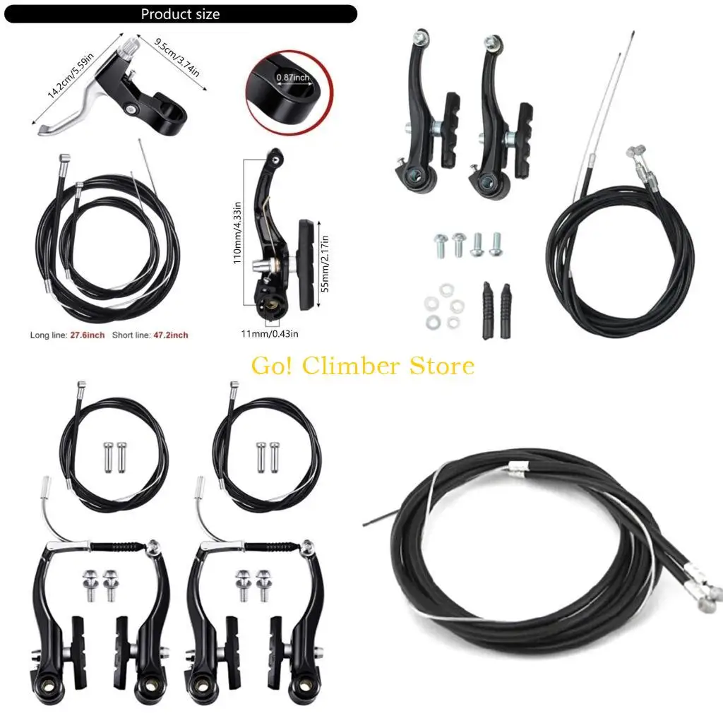 Q84C Complete Bike Brake Set Bike Передний и задний тормоз с кабелями суппортов
Q84C Complete Bike Brake Set Bike Передний и задний тормоз с кабелями суппортов