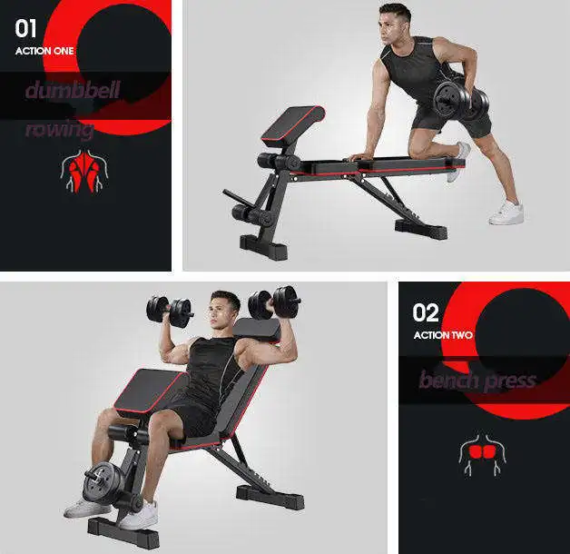 Popular Fitness Bench Multifunctional Adjustable Dumbbell Bench Press Training Bench Weight Benches Gym Equipment
Popular Fitness Bench Multifunctional Adjustable Dumbbell Bench Press Training Bench Weight Benches Gym Equipment