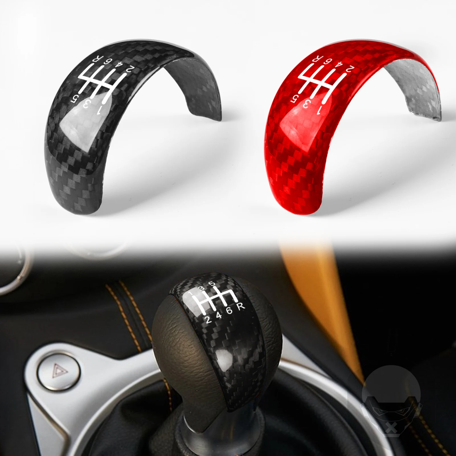 For NISSAN 370z 2009 2010 2011 2012 2013 2014 2015 2016 2017 2018 Carbon Fiber Red/Black Gear Shift Head Knob Cover Trim Sticker
For NISSAN 370z 2009 2010 2011 2012 2013 2014 2015 2016 2017 2018 Carbon Fiber Red/Black Gear Shift Head Knob Cover Trim Sticker