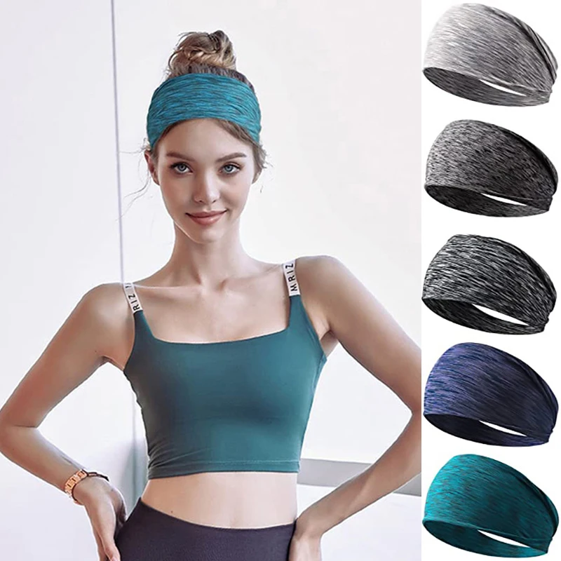 Hot! Stripes Gradient Unisex Headband Women Men Running Fitness Wide Turban Head Wrap Elastic Absorbing Sweat Sport Hair Bands
Hot! Stripes Gradient Unisex Headband Women Men Running Fitness Wide Turban Head Wrap Elastic Absorbing Sweat Sport Hair Bands