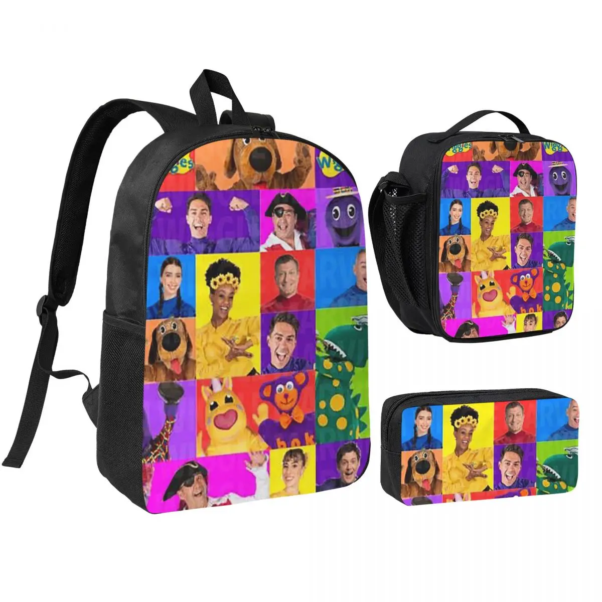 The Wiggles Tv Show Music Band Backpack Student BookBag School Bag Shoulder Bags 3ps Insulated Lunch Bag Pencil Case
The Wiggles Tv Show Music Band Backpack Student BookBag School Bag Shoulder Bags 3ps Insulated Lunch Bag Pencil Case