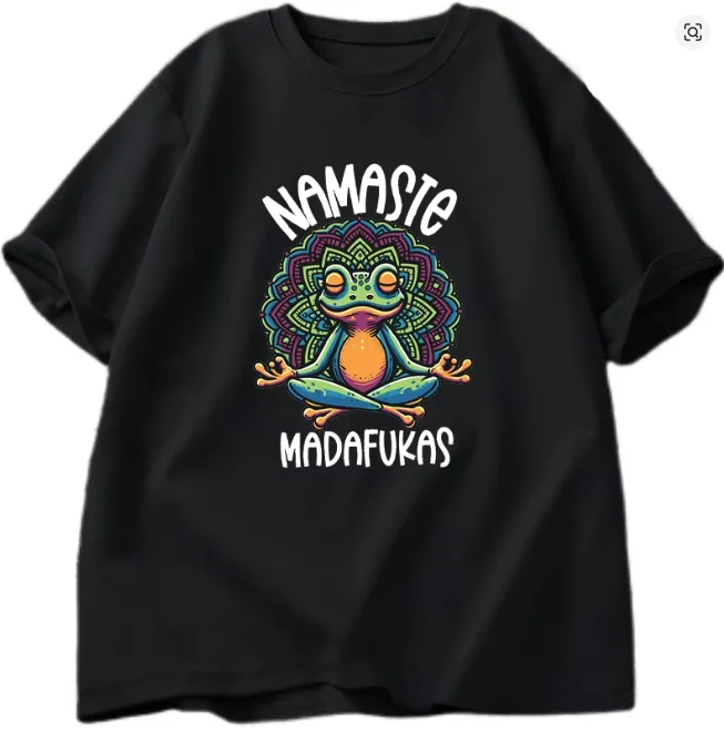 Funny Yoga T Shirt Frog Self Care T-Shirt Cotton Short Sleeve Positive Cottagecore Namaste Tee Men Women Mens Clothes Streetwear
Funny Yoga T Shirt Frog Self Care T-Shirt Cotton Short Sleeve Positive Cottagecore Namaste Tee Men Women Mens Clothes Streetwear