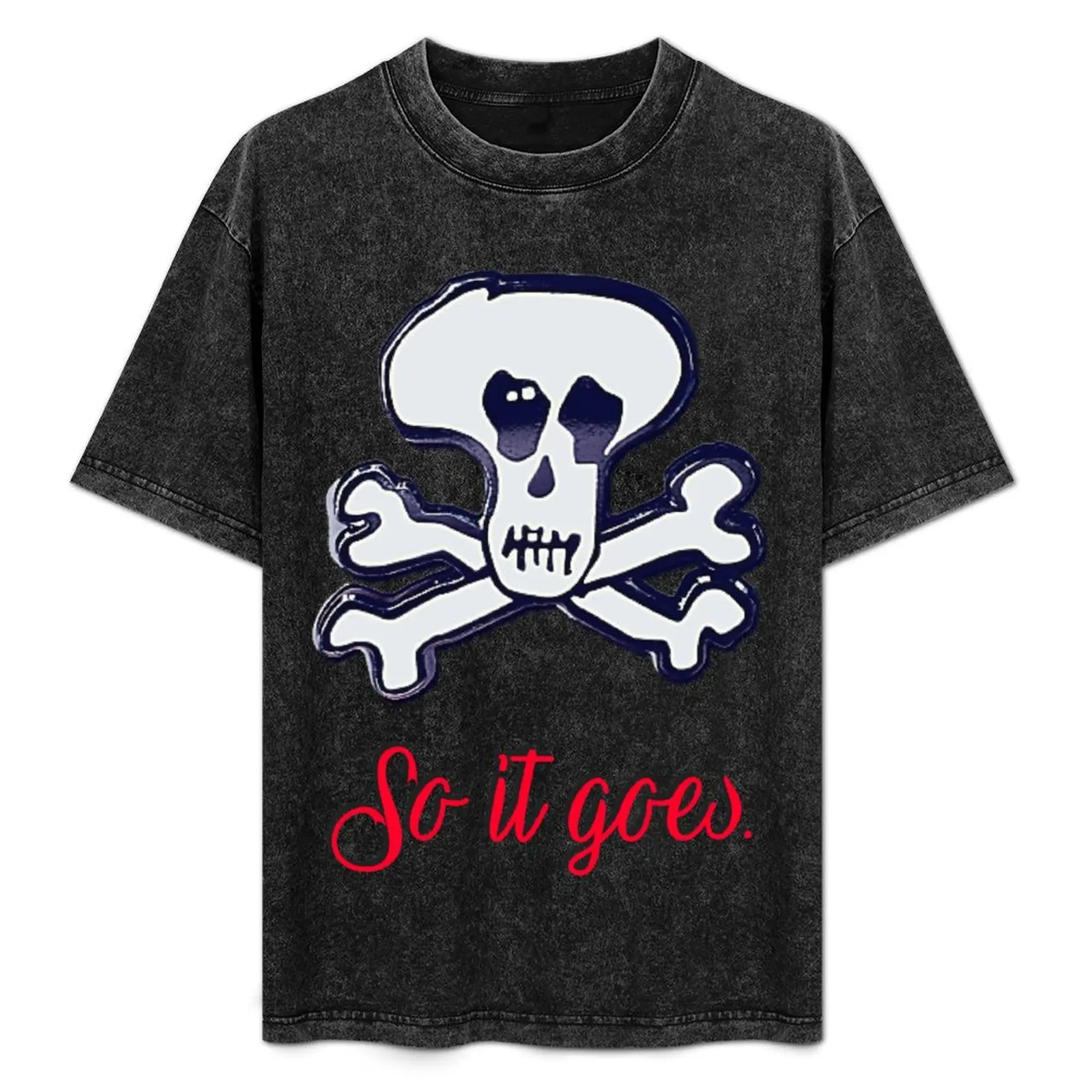 Slaughter-House Five- So It Goes T-Shirt Casual Basic Short Sleeve T-Shirt
Slaughter-House Five- So It Goes T-Shirt Casual Basic Short Sleeve T-Shirt