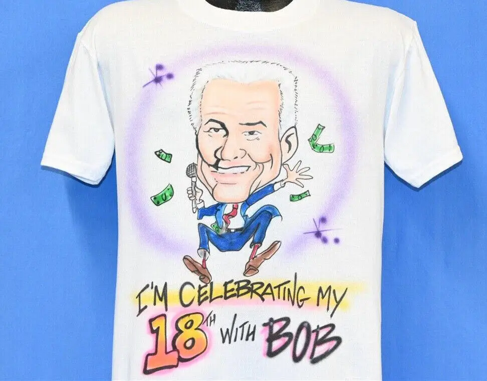 Белая рубашка унисекс с надписью «BOB BARKER» для 18-го торжества, модель CC4801
Белая рубашка унисекс с надписью «BOB BARKER» для 18-го торжества, модель CC4801