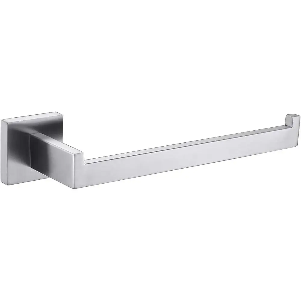 Stainless Steel Square Hand Towel Holder, Heavy Duty Wall Mount, Brushed Nickel Finish for Bathroom or Kitchen
Stainless Steel Square Hand Towel Holder, Heavy Duty Wall Mount, Brushed Nickel Finish for Bathroom or Kitchen
