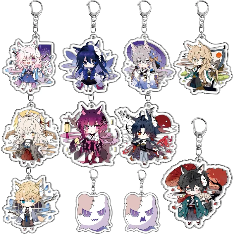 DanHeng 7 марта Caelus Himeko мультяшный акриловый брелок аниме Kawaii сумка подвески брелок автомобильные цепи украшения для девочек подарки игрушки
DanHeng 7 марта Caelus Himeko мультяшный акриловый брелок аниме Kawaii сумка подвески брелок автомобильные цепи украшения для девочек подарки игрушки