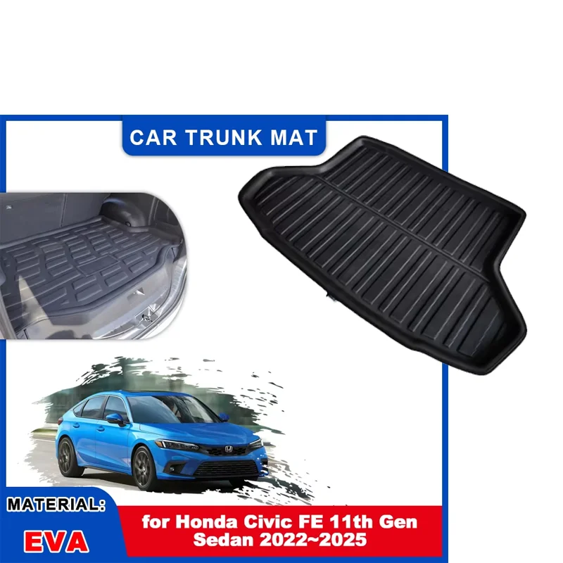 Car Trunk Liner for Honda Civic FE 11th Gen Sedan 2022~2025 Cargo Mat Waterproof Luggage Cover Carpet Storage Pad Accessories
Car Trunk Liner for Honda Civic FE 11th Gen Sedan 2022~2025 Cargo Mat Waterproof Luggage Cover Carpet Storage Pad Accessories