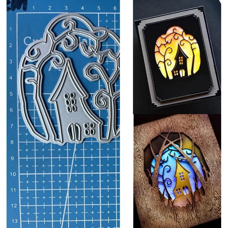 Metal Cutting Dies Scrapbooking Embossing Paper Card Crafts Halloween Stencils
Metal Cutting Dies Scrapbooking Embossing Paper Card Crafts Halloween Stencils