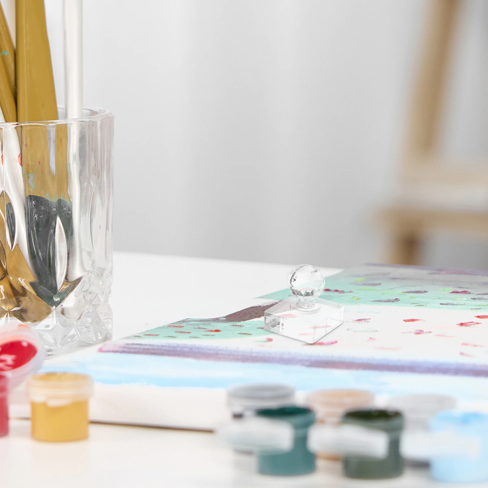 2 Pcs Oil Paint Grinding Bowl and Pestle Repair Painting Pigment Muller Acrylic for Rod
2 Pcs Oil Paint Grinding Bowl and Pestle Repair Painting Pigment Muller Acrylic for Rod