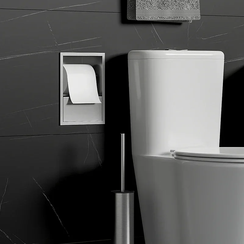 Bathroom Niche Stainless Steel Embedded Storage Rack Toilet Toilet Niche Bathroom Tissue Holder Closet
Bathroom Niche Stainless Steel Embedded Storage Rack Toilet Toilet Niche Bathroom Tissue Holder Closet