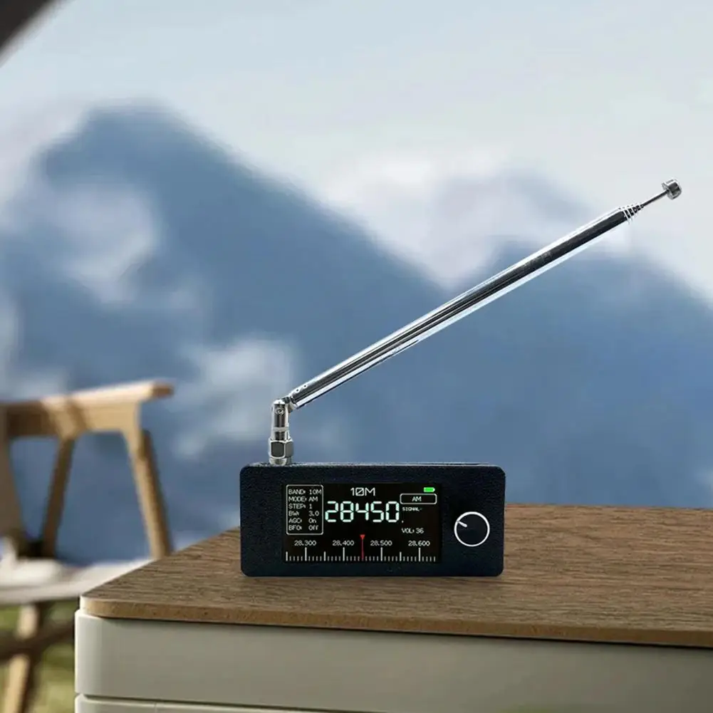 New SI4732 0.5-108MHz Portable Radio 1.9inch IPS Screen Pocket Mini Radio with Antenna FM/AM/LSB/USB All Band Radio Receiver
New SI4732 0.5-108MHz Portable Radio 1.9inch IPS Screen Pocket Mini Radio with Antenna FM/AM/LSB/USB All Band Radio Receiver 