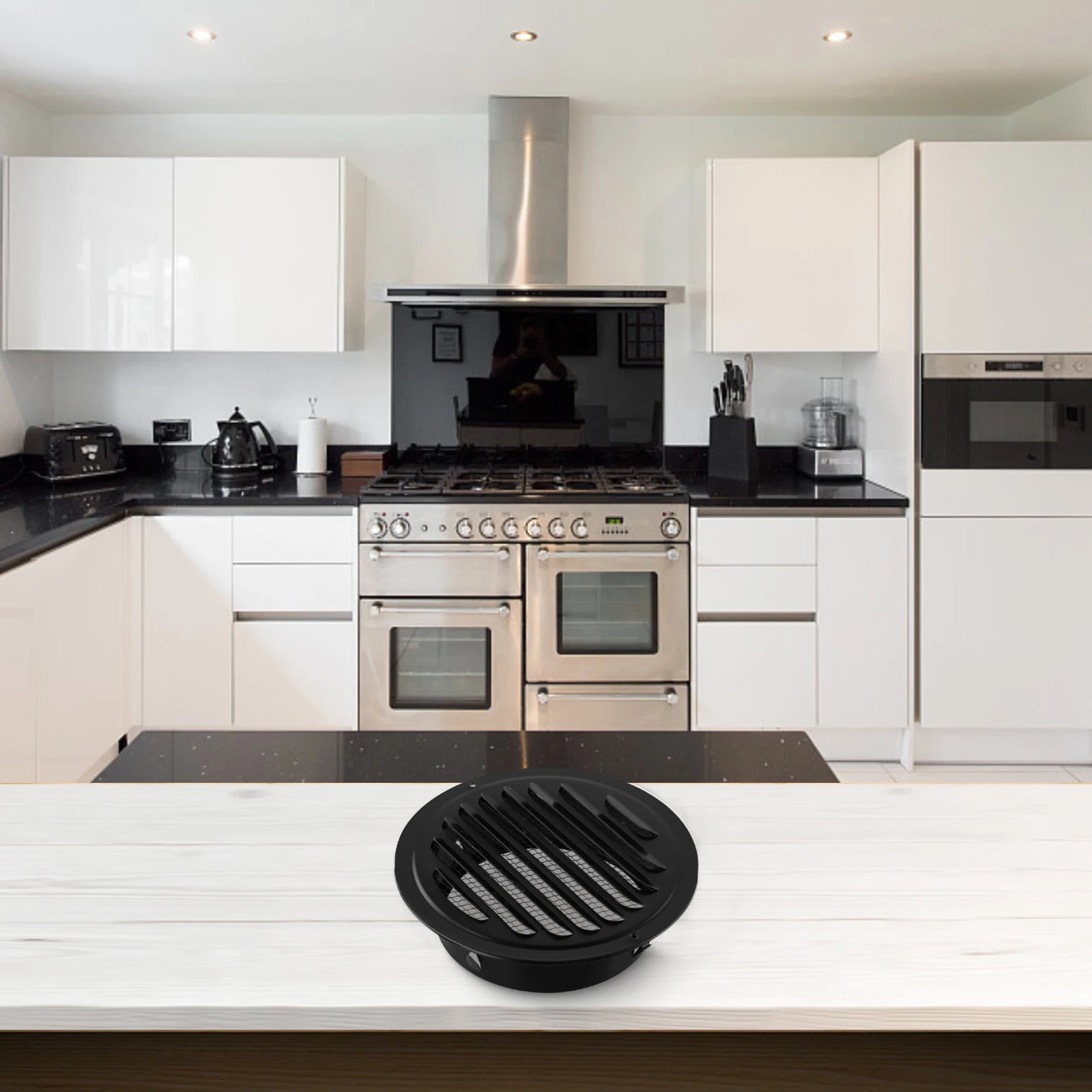 Home Ventilation Round Duct Vent Wall Duct Ventilation 100mm Rust Resistant Stainless Steel Material Versatile Applications
Home Ventilation Round Duct Vent Wall Duct Ventilation 100mm Rust Resistant Stainless Steel Material Versatile Applications