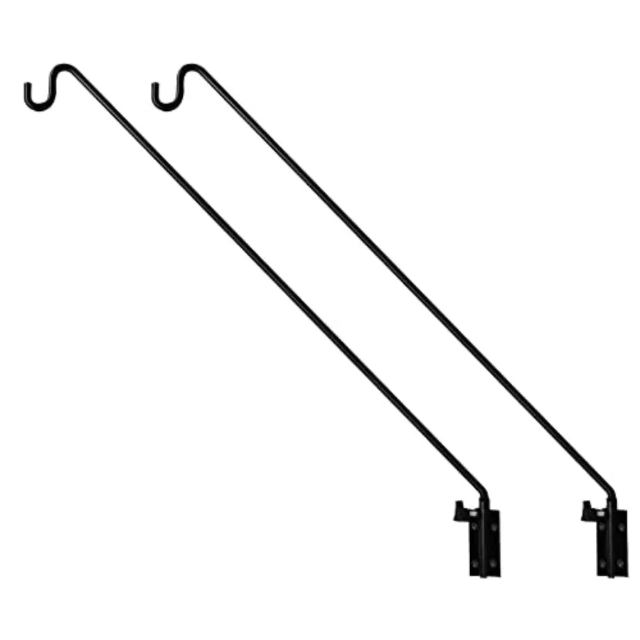2 Packs Heavy Duty Extended Reach Wall Mounted Deck Hook Wall Pole, Wall Bracket Direction and Length Adjustable Plant Bracket
2 Packs Heavy Duty Extended Reach Wall Mounted Deck Hook Wall Pole, Wall Bracket Direction and Length Adjustable Plant Bracket