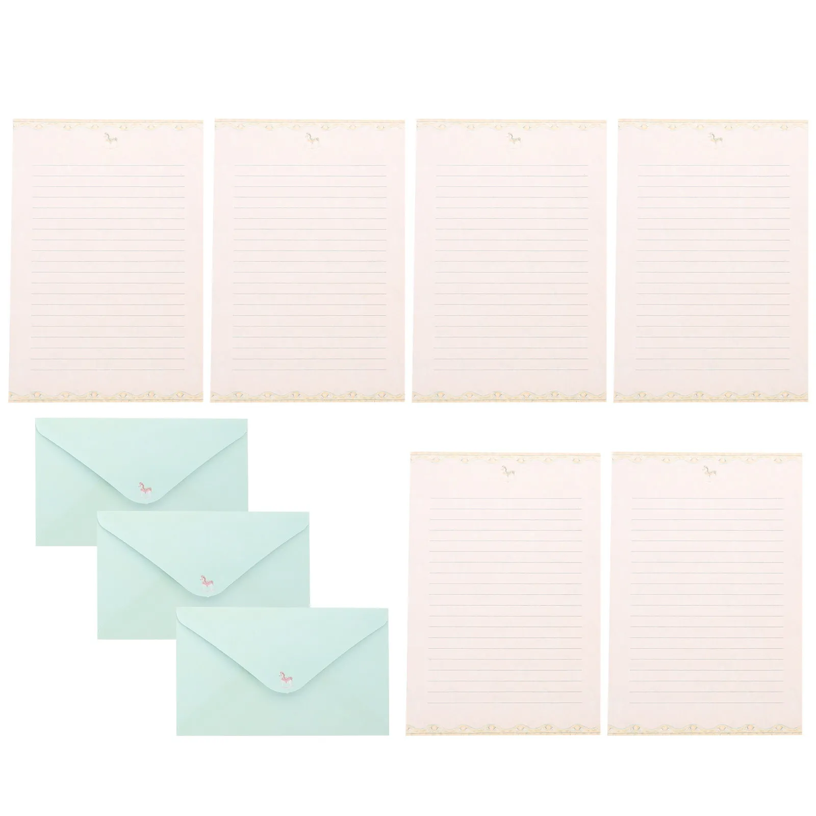 5Sets Multi-Use Elegant Letter Paper Envelope Set A5 Blank Writing Paper with Artistic Floral Animal Design for Thank You Cards
5Sets Multi-Use Elegant Letter Paper Envelope Set A5 Blank Writing Paper with Artistic Floral Animal Design for Thank You Cards