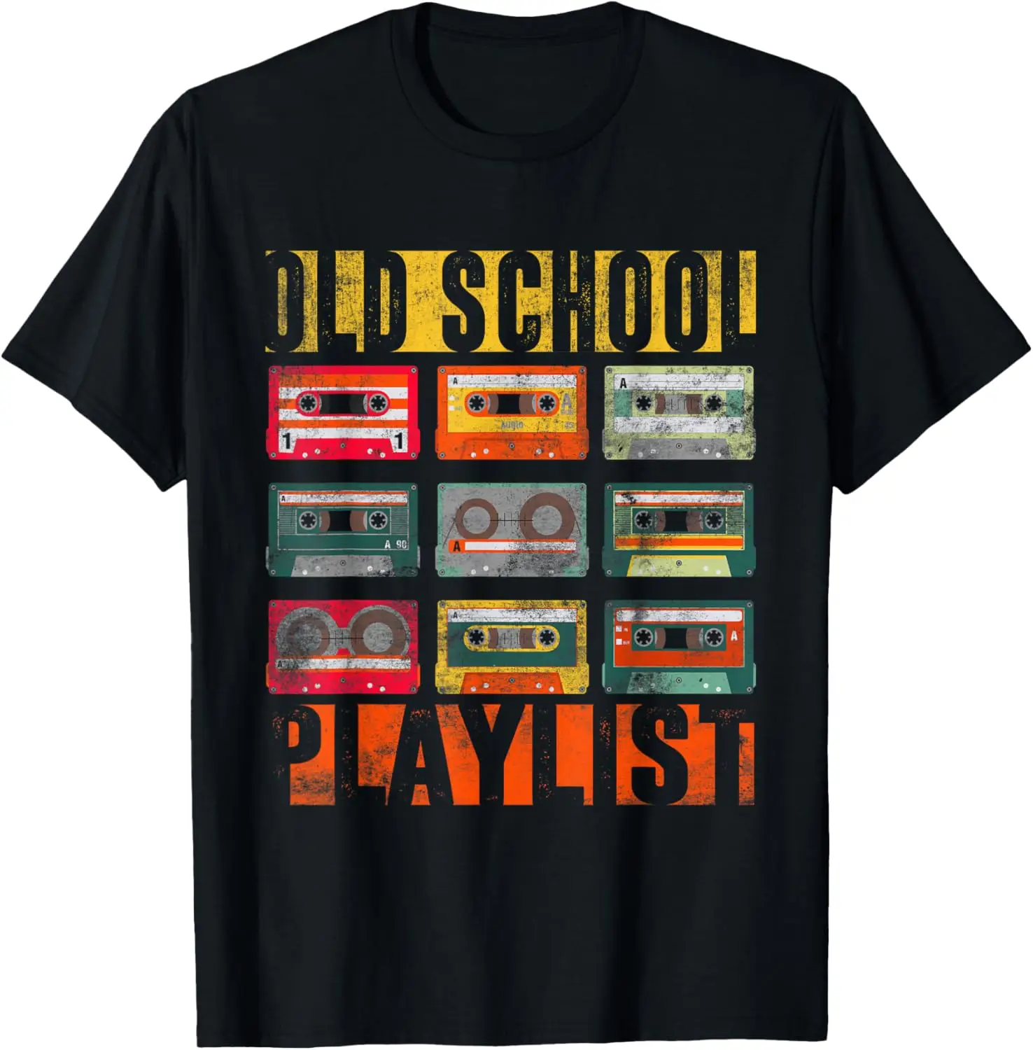 Old School Playlist Shirt Retro 80S 90S Cassette Tape Music T-Shirt 100% Cotton Trendy Y2K Short-Sleeve Tee – Soft,
Old School Playlist Shirt Retro 80S 90S Cassette Tape Music T-Shirt 100% Cotton Trendy Y2K Short-Sleeve Tee – Soft,