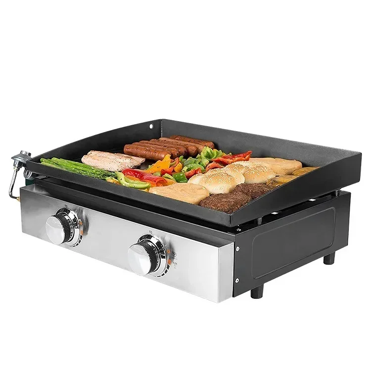 Custom Garden 2 Burners Propane Tabletop Barbecue Grill Indoor Kitchen Portable Outdoor BBQ Grill
Custom Garden 2 Burners Propane Tabletop Barbecue Grill Indoor Kitchen Portable Outdoor BBQ Grill