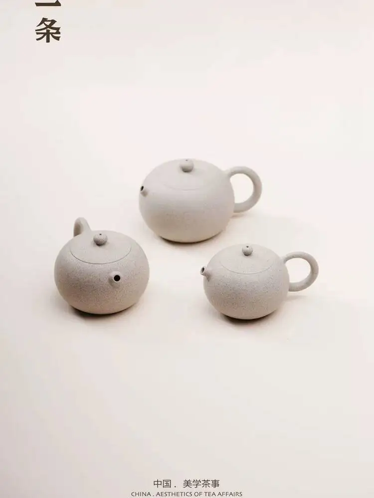 A Handsome One| Sesame Clay Purple Sand Xi Shi Teapot| Handmade Set| Utensils Tea Ceremony
A Handsome One| Sesame Clay Purple Sand Xi Shi Teapot| Handmade Set| Utensils Tea Ceremony