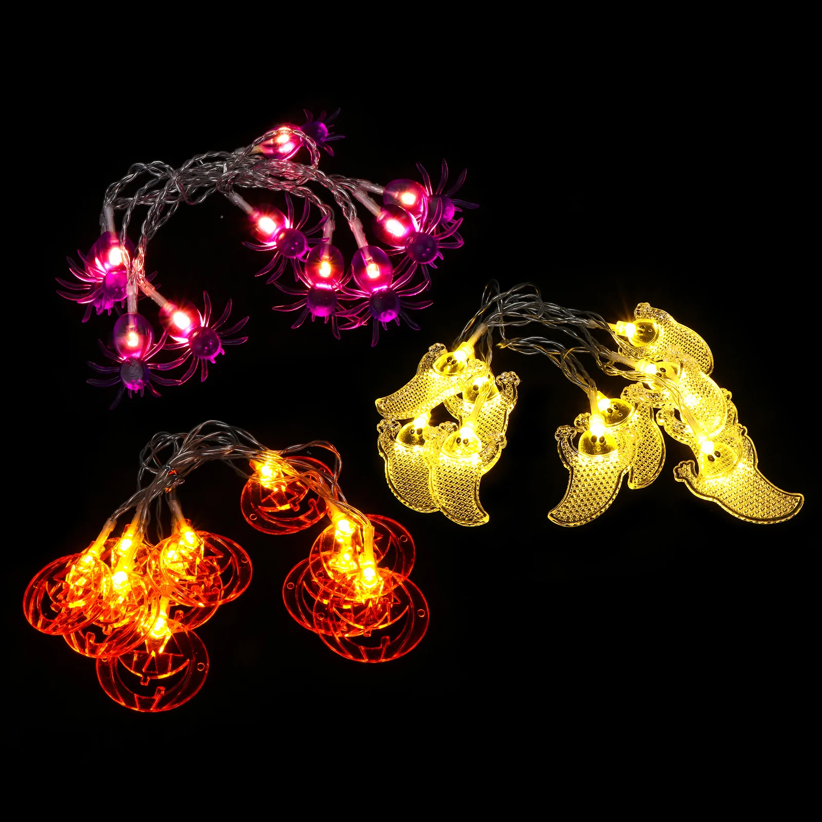 3Sets Halloween Spider Bat Light String Creative Powered for Porch Yard Balcony Cozy Warm Atmosphere Bat Light String
3Sets Halloween Spider Bat Light String Creative Powered for Porch Yard Balcony Cozy Warm Atmosphere Bat Light String