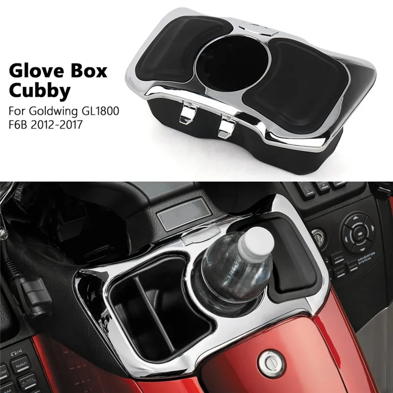 Classic-Motorcycle Glove Box Cubby Storage Box With Cup Holder For Honda Goldwing GL1800 Gold Wing F6B 2012-2017
Classic-Motorcycle Glove Box Cubby Storage Box With Cup Holder For Honda Goldwing GL1800 Gold Wing F6B 2012-2017
