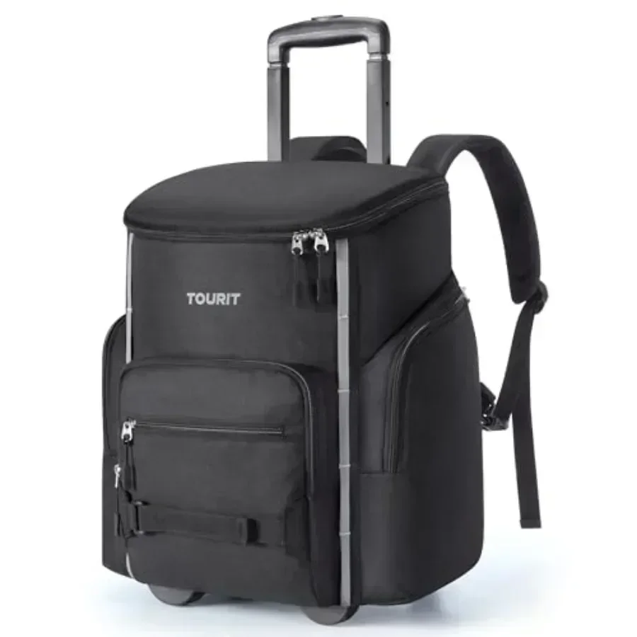 Insulated Rolling Cooler Backpack, Leakproof Waterproof Beach Cooler Bag with Wheels and Handle, Outdoor Camping Picnic Travel
Insulated Rolling Cooler Backpack, Leakproof Waterproof Beach Cooler Bag with Wheels and Handle, Outdoor Camping Picnic Travel
